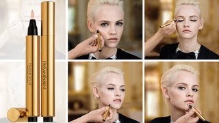 HOW TO REALLY USE YSL TOUCHE ECLAT  A FULL DEMO [upl. by Jecho]