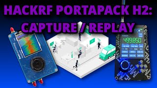 🛜 Portapack H2 Hackrf Simple Remote Capture Replay [upl. by Kimberli]