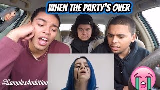 Billie Eilish  when the partys over MUSIC VIDEO REACTION REVIEW [upl. by Nugesulo]