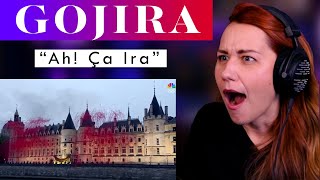 Opera Singer ANALYZES Gojira Olympics Performance of quotAh Ça Iraquot at the Conciergerie Palace [upl. by Anomahs413]