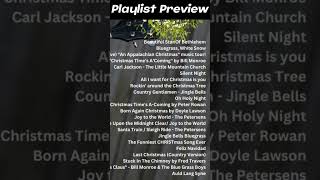 Xmas Bluegrass Playlist Preview 1 bluegrass christmas2023 playlist [upl. by Eniahpets]