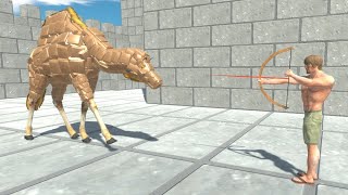 Dromedary Camel vs ALL UNITS ARBS Animal Revolt Battle Simulator [upl. by Ardnaek]