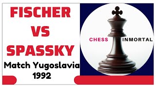 FISCHER vs SPASSKY Match Yugoslavia 1992 [upl. by Oirtemed]