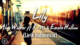 Alan Walker K391 amp Emelie Hollow  Lily Lirik dan Arti  Terjemahan [upl. by Idnam]