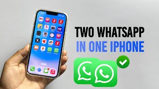 How To Use Two WhatsApp in iPhone  How To Use Multiple WhatsApp in iPhone  Two WhatsApp in iPhone [upl. by Saideman]