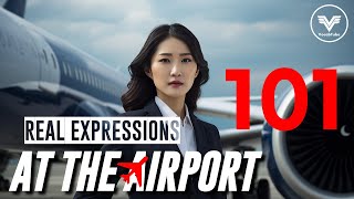 101 English expressions frequently used at the airport [upl. by Cele]