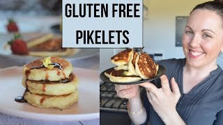 Gluten Free Pikelets USING ONLY INGREDIENTS YOU ALREADY HAVE IN YOUR PANTRY [upl. by Ellimahs]