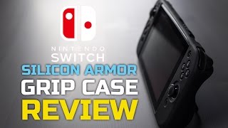 Nintendo Switch Silicon Armor Grip Case Review 4K [upl. by Wolfram]