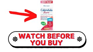 Honest Review Boiron Calendula Burn Ointment for Relief from Minor Burns link in description [upl. by Goodill]