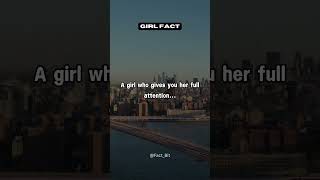 Girl Fact 13 🤭  Giving You Her ❤ facts quotes trending [upl. by Darrell]