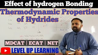 Effect of Hbonding on thermodynamic Properties of covalent Hydrides  CH4 Chemistry  NMDCAT ECAT [upl. by Nestor]