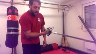 Learn English Backsword  How to Grip Your Sword 2 Clarification [upl. by Hecht]