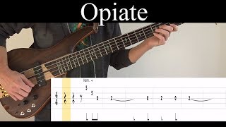 Opiate Tool  Bass Cover With Tabs by Leo Düzey [upl. by Waddington]