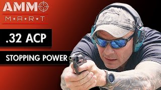 Stopping Power of 32 ACP [upl. by Hach]