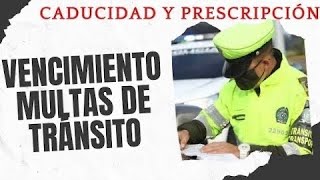 🔴 Vencimiento multas de tránsito caducidad y prescripción [upl. by Seavey]