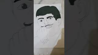 Chandra Shekhar Azad drawing [upl. by Arbed541]