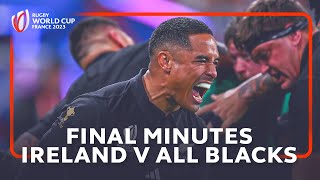 Thrilling 37phase final attack  Ireland v New Zealand  Rugby World Cup 2023 [upl. by Colbert]