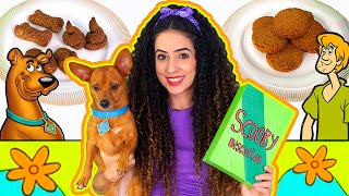 COMIDINHA DE FILME SCOOBY BISCOITO VERSÃO HUMANA E CANINA PAÇOCA QUE FEZ  Paula Stephania [upl. by Tillie]