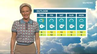 Ruth Dodsworth ITV Weather 31st January 2024 [upl. by Morgen]