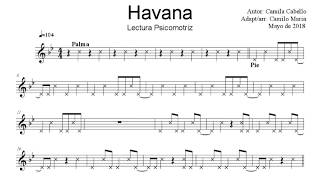 Lectura Psicomotriz y Body Percussion  Havana Camila Cabello [upl. by Nivanod]