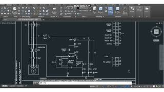 3Phase DOL Starter connection and Star Delta starter drawingautocad Wiring drawing NC lifestyle [upl. by Nivonod848]