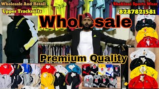 Premium quality Branded Sports Wear Wholesale market  Imported Winter Upper Tracksuits Collection [upl. by Urbain57]