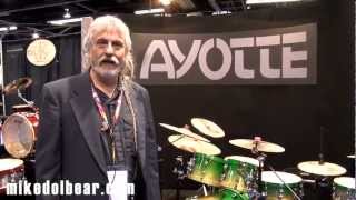 NAMM13 Ayotte Drums [upl. by Ecirtnahs371]