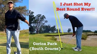 My Best Round Ever At One Of The Best Bay Area Courses Corica Park South Course [upl. by Gladdy]