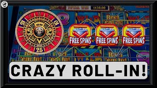 MASSIVE CRAZY RollIN  Big Paying Bonuses On 8 Different Slots [upl. by Aniehs]