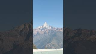 Himal ko kaakh lwanggaun Machhapuchhre himal from Lwang gaun himalayas Nepal best place to visit [upl. by Cirala583]