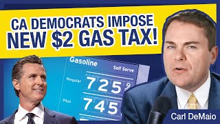 CA Democrats Impose New 2 Gas Tax [upl. by Etaner]