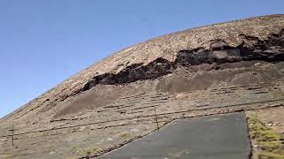 Lapilli Quarry at Cinder Cone on Lanzarote lanzarote volcano resources geology travel lava [upl. by Anaehs540]