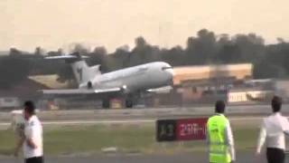 Iran Air Boeing 727 Crash Landing [upl. by Noemys236]