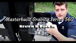 Masterbuilt Gravity Series 560 Grill amp Smoker  Review amp Burn In [upl. by Eilyr]