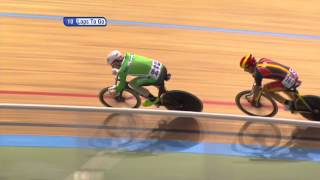 Mens Scratch Race Final Edit  2014 Track World Championships Cali Colombia [upl. by Katt103]