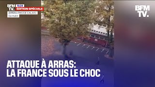 Attaque à Arras la France sous le choc [upl. by Eimmak]