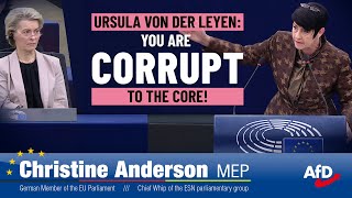 Ursula von der Leyen  You are corrupt to the core [upl. by Mayda]