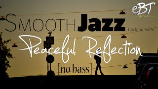 Smooth Jazz Backing Track in C Major 60bpm  NO BASS [upl. by Werdnael]