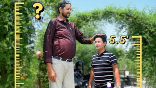 I spent a Day with The Tallest Man of Nepal [upl. by Sergeant]