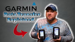 Garmin Striker Share amp Transfer Data Explained Transfer Waypoints Between Garmin Fishfinders [upl. by Monteith]