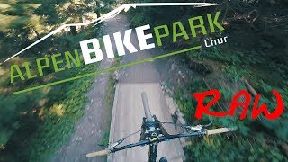 Chur Alpenbikepark Downhill 2017  FROM TOP TO BOTTOM [upl. by Hayn531]