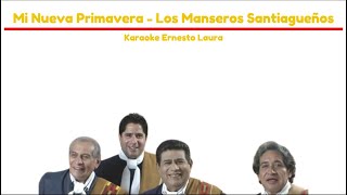 Los Manseros Santiagueños  Mi nueva primavera  letra [upl. by Letnuahs]