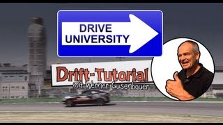 Driften lernen mit Werner Gusenbauer in der Mercedes CKlasse  Teil 1  DRIVE UNIVERSITY [upl. by Enigroeg]