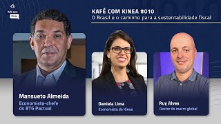 O Brasil e o Caminho Para a Sustentabilidade Fiscal  Kafé com Kinea 010 [upl. by Rees]