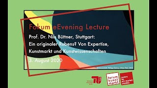 Nils Büttner Ein originaler Rubens Von Expertise Kunstmarkt und Kunstwissenschaften [upl. by Hallie638]