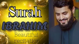 Quran recitation Surah IBRAHIMRaad Muhammad Al Kurdiy [upl. by Eidnil]