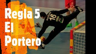 Regla 5 del Balonmano  El Portero [upl. by Brawley]