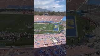 Today there was a new record low attendance at the Rose Bowl of 27143 [upl. by Middle]