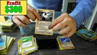 Pokemon Storage Hunt  I bought someones Pokemon card collection for 120  AMAZING FINDS [upl. by Ammadas]