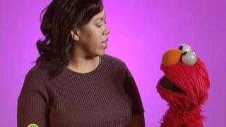 Sesame Street Elmo Interviews Chandra Wilson [upl. by Lowndes]